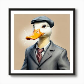 Duck In Suit 1 Poster