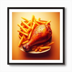 Chicken Food Restaurant89 1 Art Print