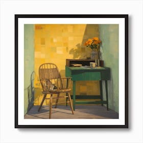 Evolution of VG’s Chair Series- 1950s The Letter Art Print