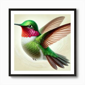 Hummingbird 7 Art Print