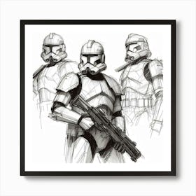 Star Wars Stormtrooper 18 Art Print