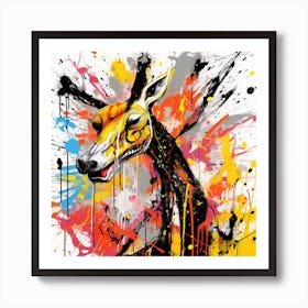 Giraffe 7 Art Print