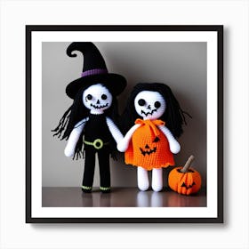 Two Witches Art Print