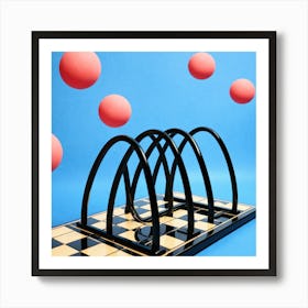 Chess Game 10 Art Print