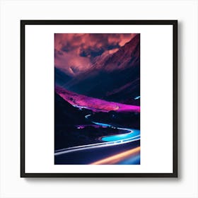 Road In The Mountains Art Print