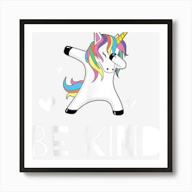 Unity Day Orange Shirt Anti Bullying Unicorn Gifts Be Kind Art Print