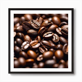 Coffee Beans 126 Art Print