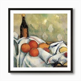 Cézanne'S Table Art Print