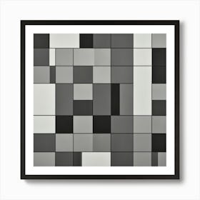 Squares Poster