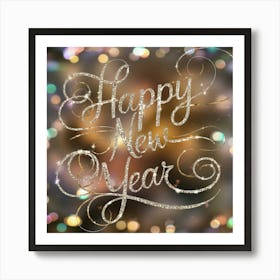 Happy New Year 4 Art Print