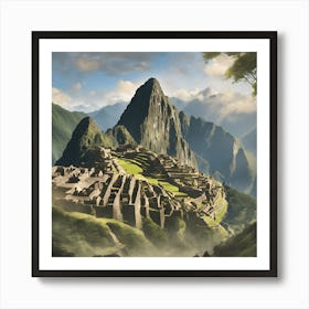 Machu Picchu Art Print