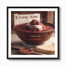 Chocolate Dessert Art Print