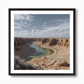 Utah Canyon Art Print