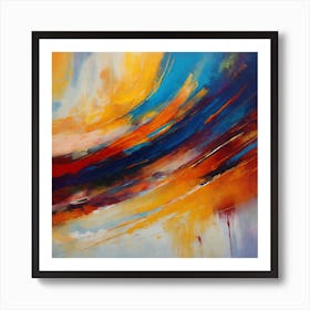 Abstract Painting 14 Art Print