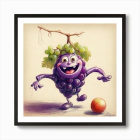 Grapes 14 Art Print