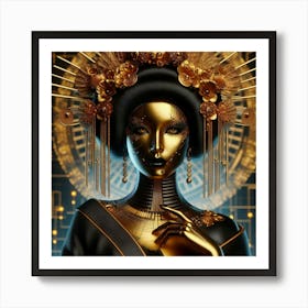 Chinese Woman Art Print