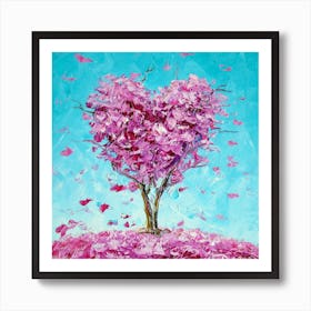 Tree of passion Art Print