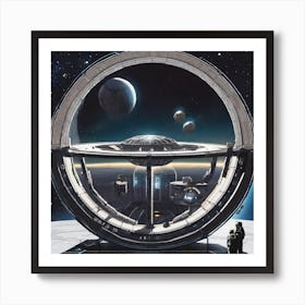 Space Station 29 Art Print