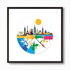 World City Art Print