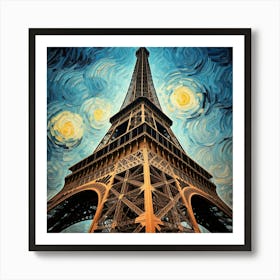 Eiffel Tower 1 Art Print