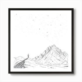 Starry Sky Art Print