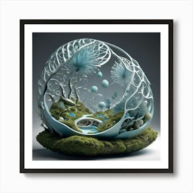 Sphere Of Water Art Print