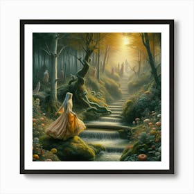 Fairytale Forest 1 Art Print