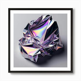 Holographic Rock Art Print