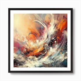 Abstract Painting 1 Art Print