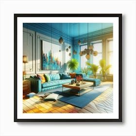 Living Room 1 Art Print