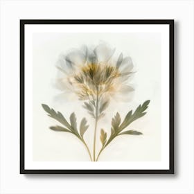 Abstract Flower Art Print