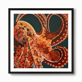 Octopus Art Print