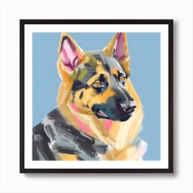 German Shepherd 04 Art Print