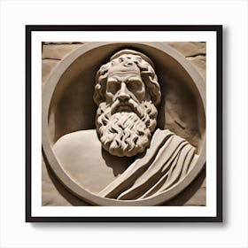 Socrates - Socrates Stock Videos & Royalty-Free Footage Art Print