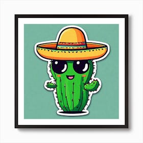 Mexican Cactus 20 Art Print