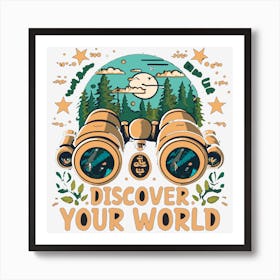Discover Your World Art Print