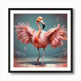 Flamingo 59 Art Print