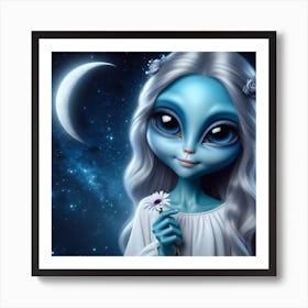 Alien Girl Affiche