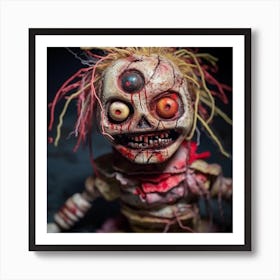 Zombie Doll Art Print