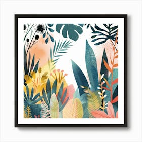 Tropical Jungle 2 Art Print