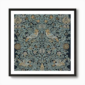 William Morris Textile Design 12 Art Print