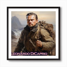 Leonardo DiCaprio Art Print