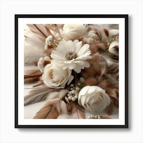 Boho Whispers of Elegance 32 Art Print