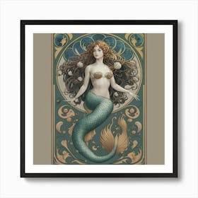 Mermaid 1 Art Print