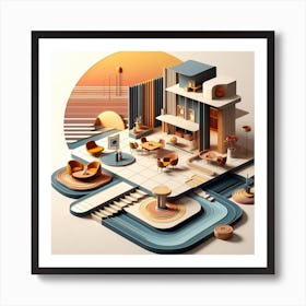 3d Illustration 1 Poster