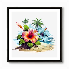 Hibiscus 2 Art Print