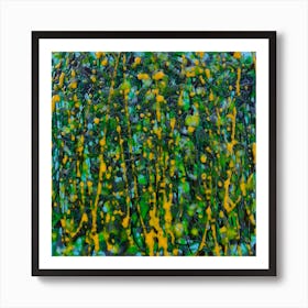 Wall Art, Jackson Pollock Inspired Art Print