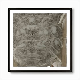 Ceiling Of A Church Art Print