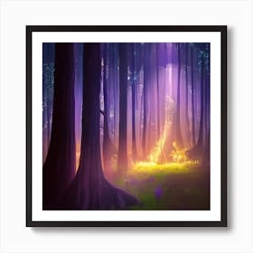 Forest 62 Art Print