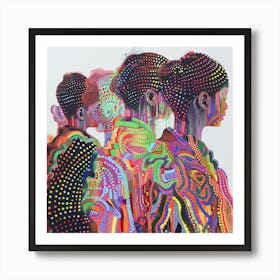 'Three Women' Art Print